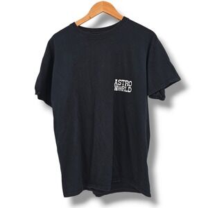 Travis Scott Astroworld Wish You Were Here Graphic Print T-Shirt Size Large